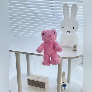 FREE // Build a Bear Exclusive Mini Pink Frog Buddies Small Fry Plush NWT